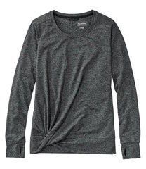 Women's VentureSoft Twist-Front Top, Long-Sleeve | L.L.Bean