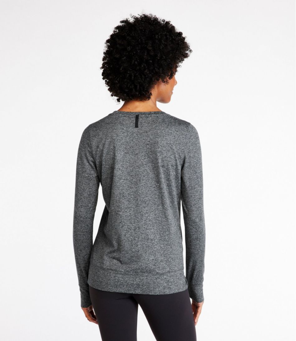 Women's VentureSoft Twist-Front Top, Long-Sleeve | L.L.Bean