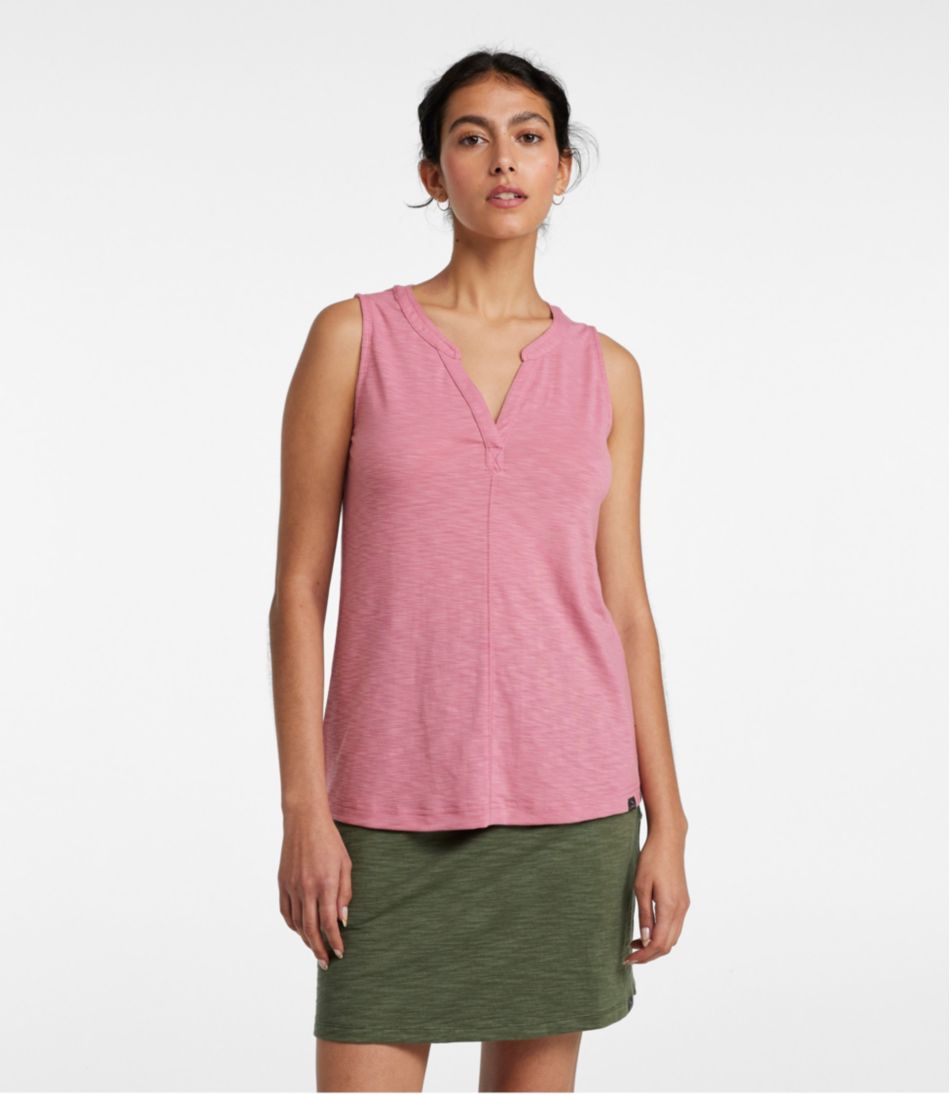 Women's Streamside Tank, Splitneck | L.L.Bean