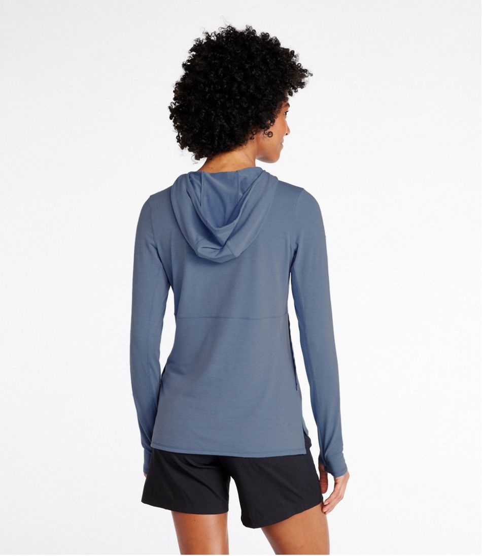 Women's Everyday SunSmart® Hooded Pullover, Long-Sleeve | L.L.Bean
