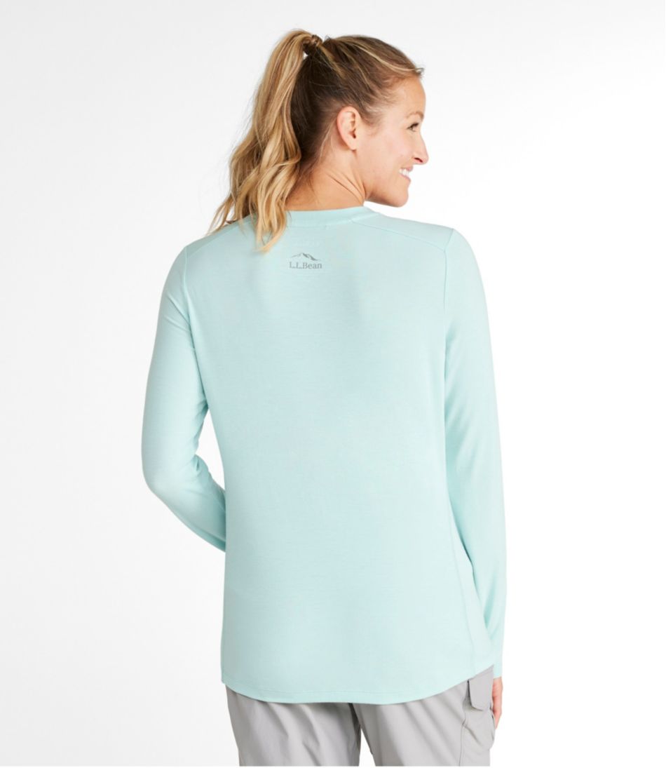Women's Tropicwear Comfort Crew, Long-Sleeve | L.L.Bean