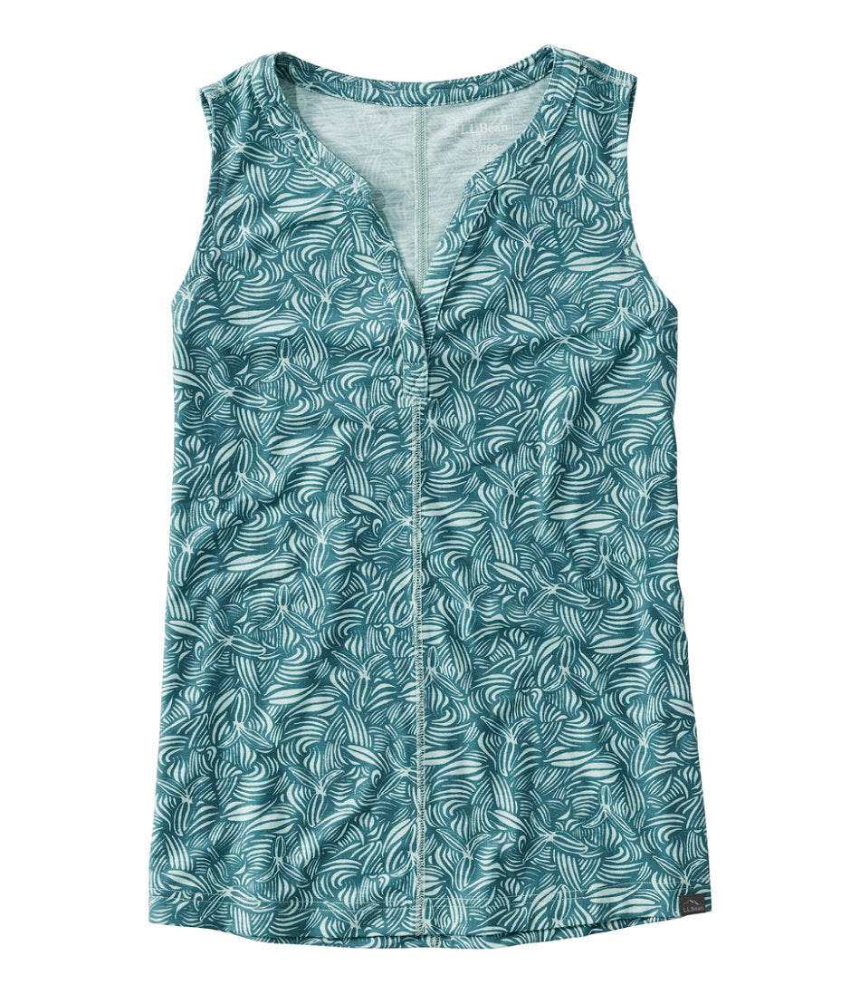 Storm Teal Botanical,X-Small