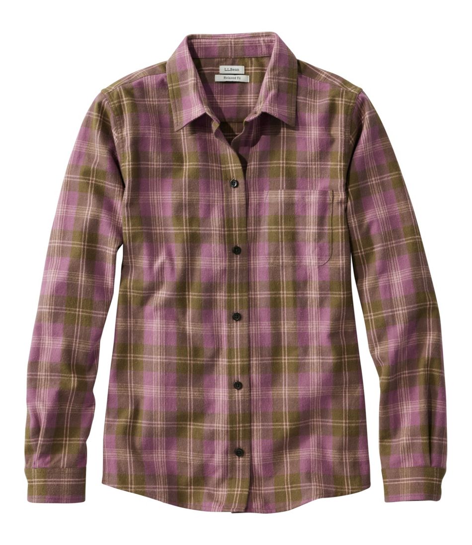Women's Scotch Plaid Flannel Shirt, Relaxed | L.L.Bean