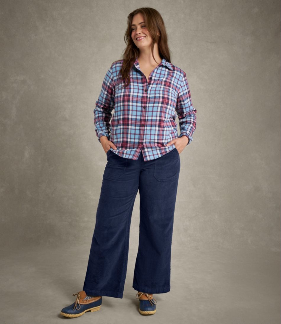 Women's Scotch Plaid Flannel Shirt, Relaxed | L.L.Bean