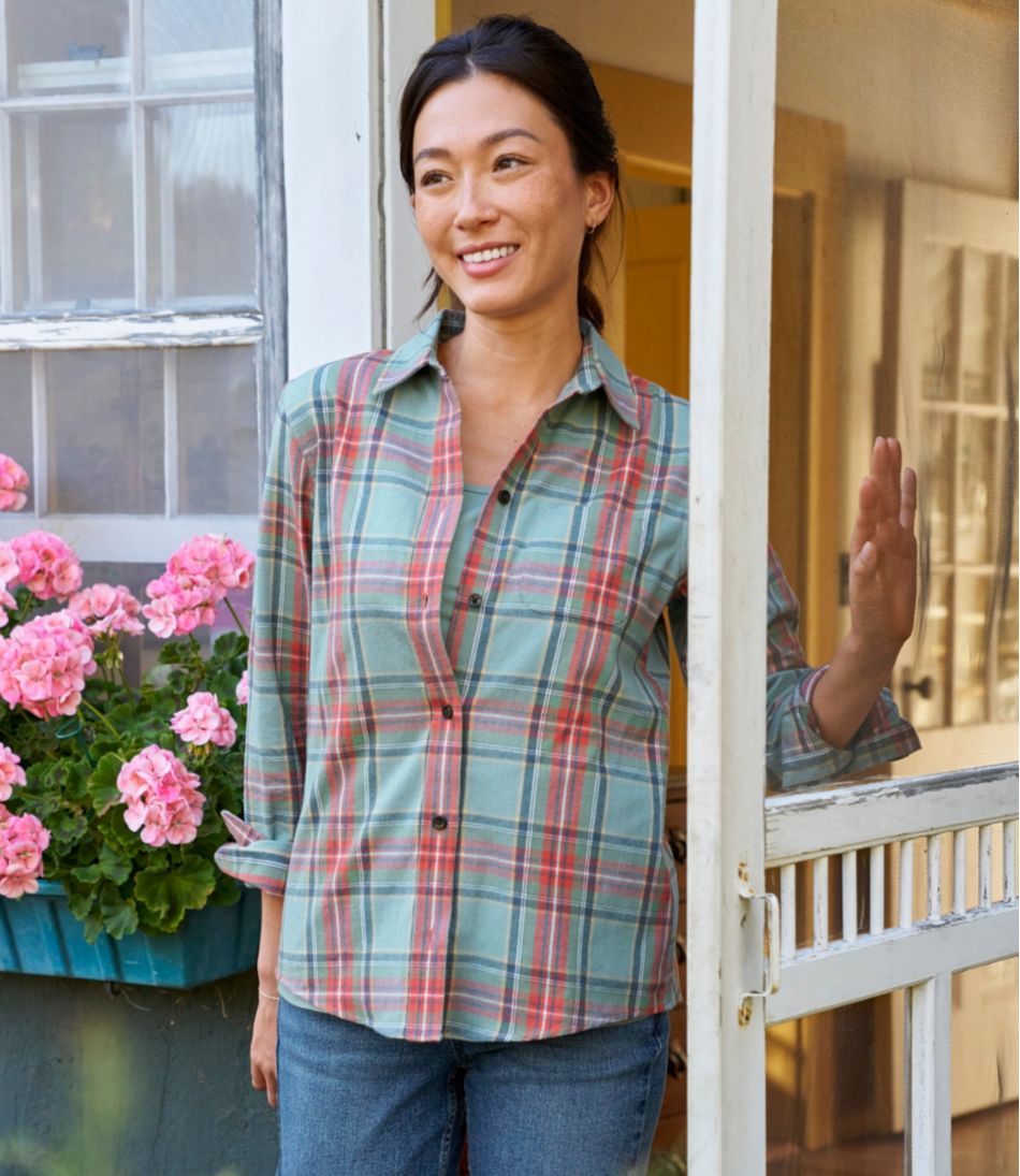 Women's Scotch Plaid Flannel Shirt, Relaxed | L.L.Bean