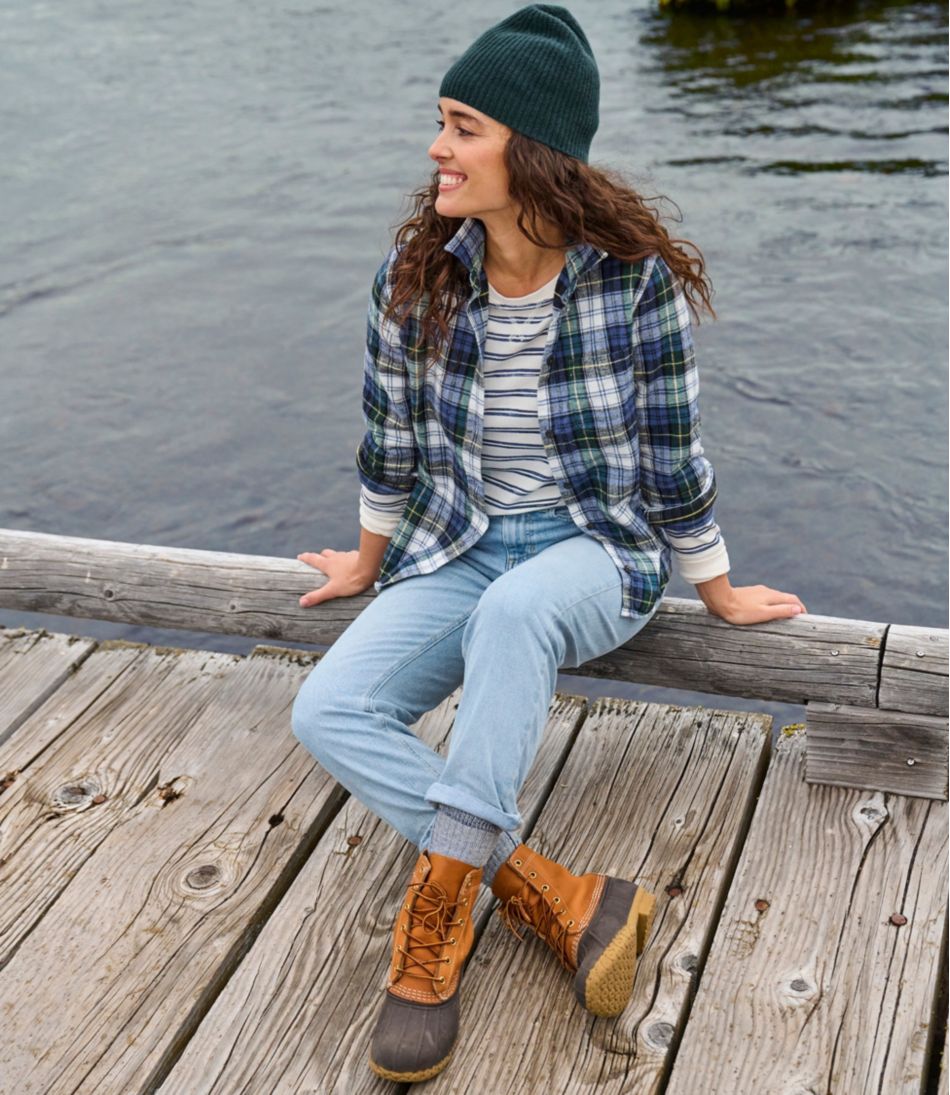 Women's Scotch Plaid Flannel Shirt, Relaxed | L.L.Bean