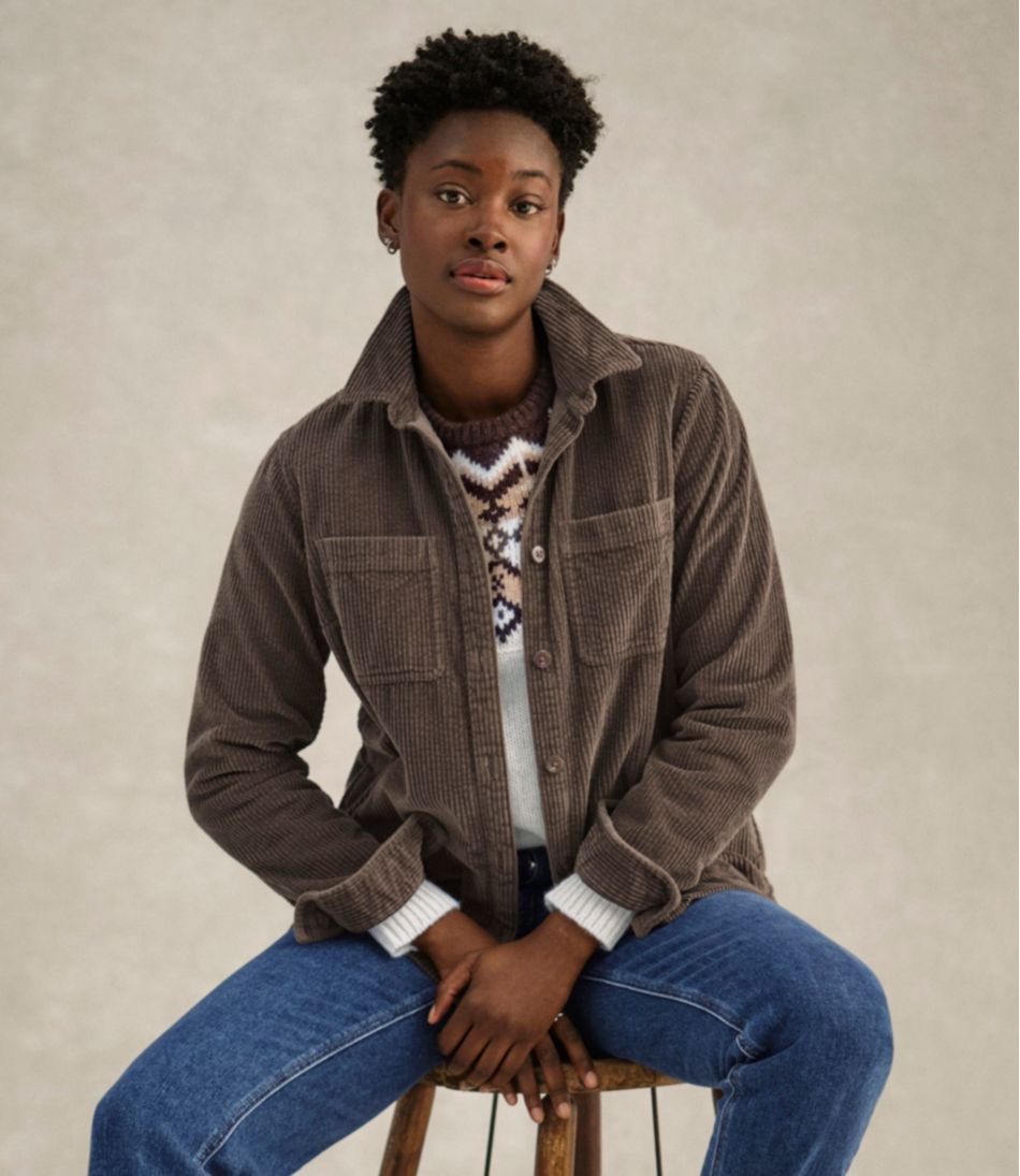 Women's Comfort Corduroy Relaxed Shirt | L.L.Bean