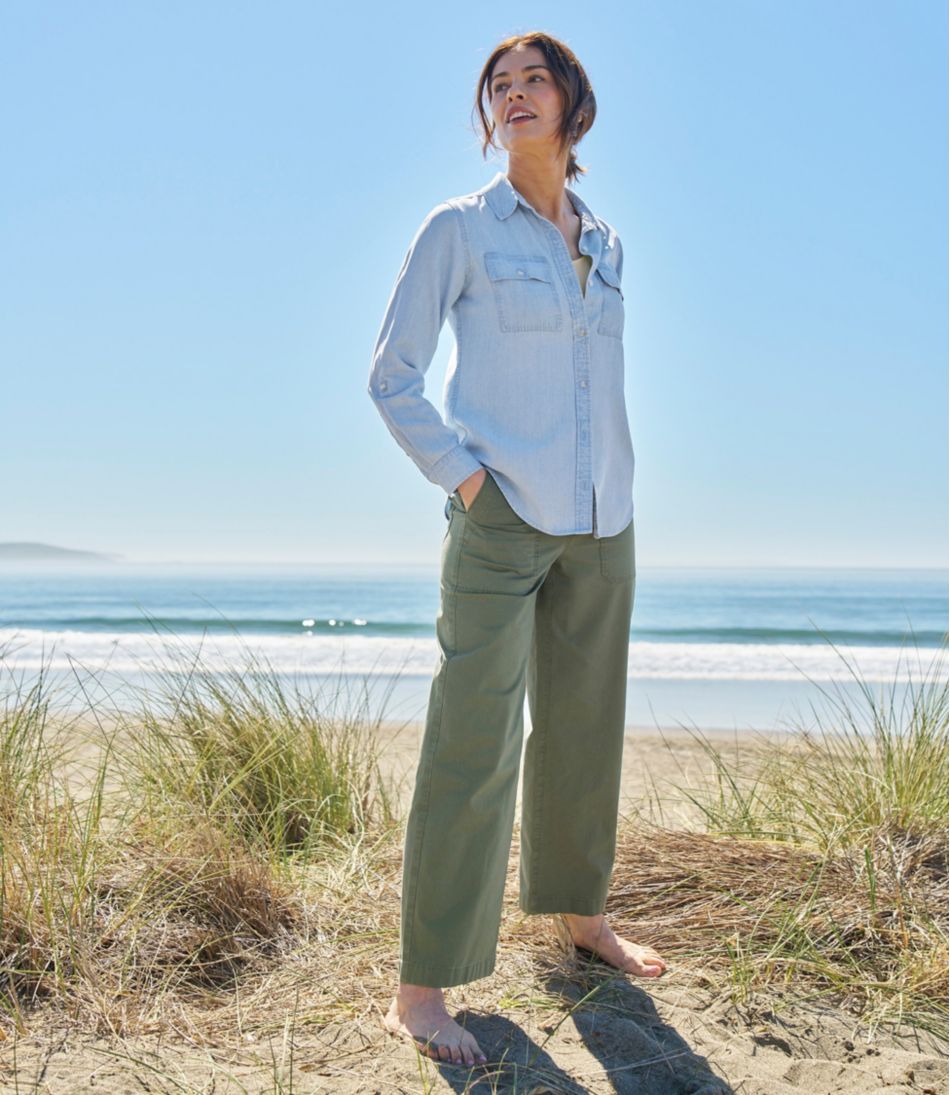 Women's Soft-Washed Utility Shirt | L.L.Bean