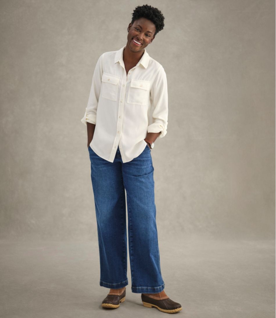 Women's Soft-Washed Utility Shirt | L.L.Bean