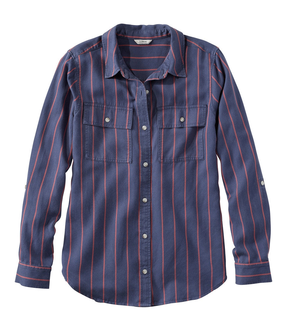 Darkest Indigo Stripe,X-Small