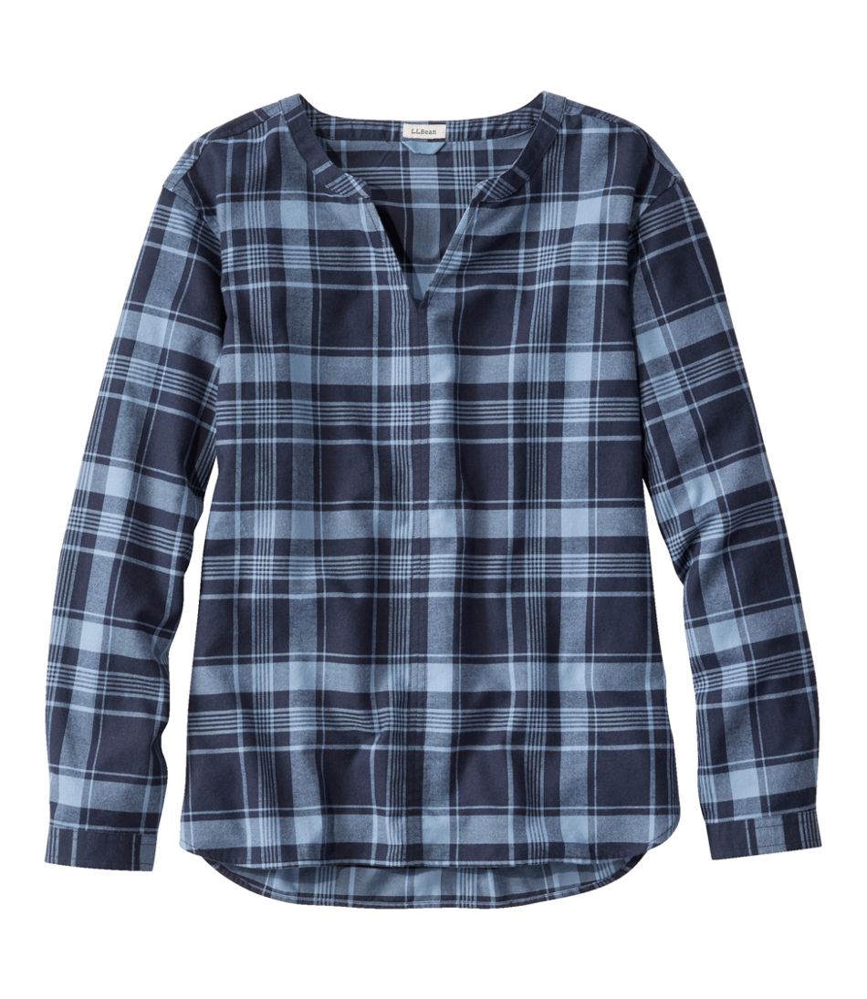 Women's Whisperweight Flannel Popover Shirt | L.L.Bean
