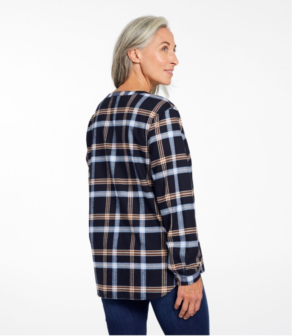 Women's Whisperweight Flannel Popover Shirt | L.L.Bean