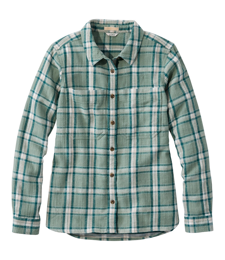 Faded Sage Plaid,X-Small