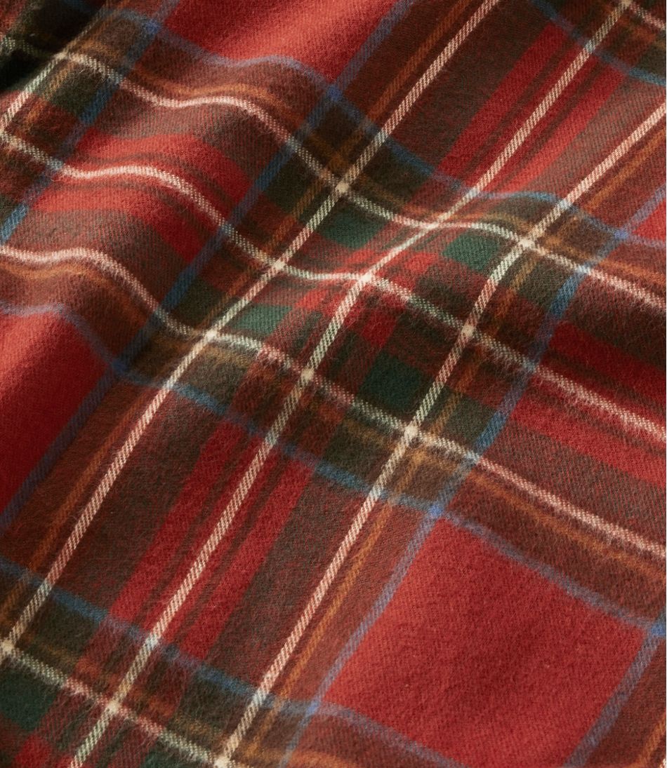 Women's Scotch Plaid Flannel Shirt, Boyfriend | L.L.Bean