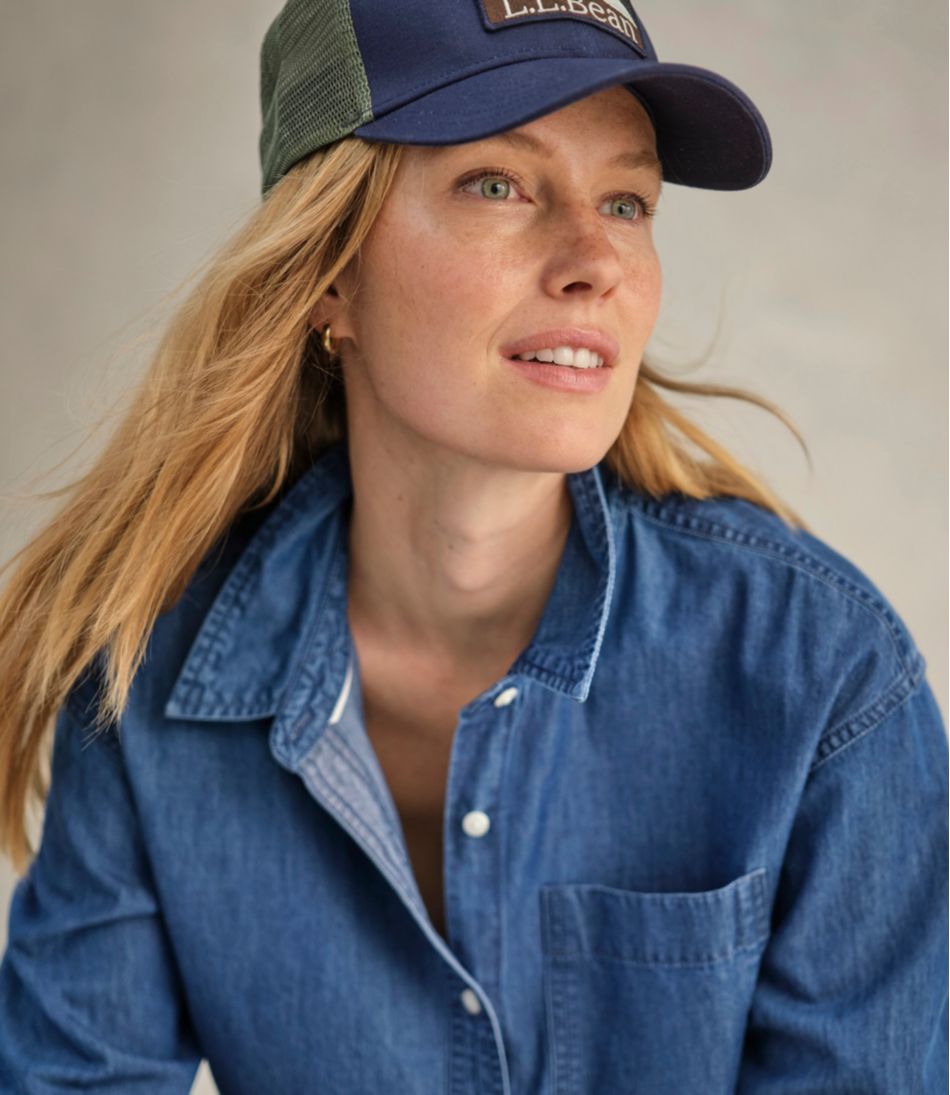 Women's Denim Boyfriend Shirt | L.L.Bean