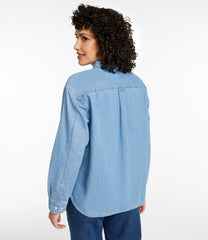 Women's Denim Boyfriend Shirt | L.L.Bean