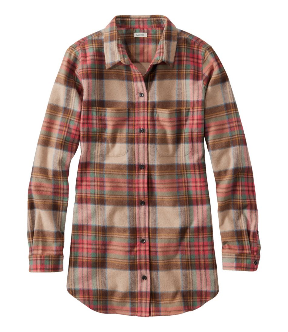 Women's Scotch Plaid Flannel Shirt, Tunic | L.L.Bean