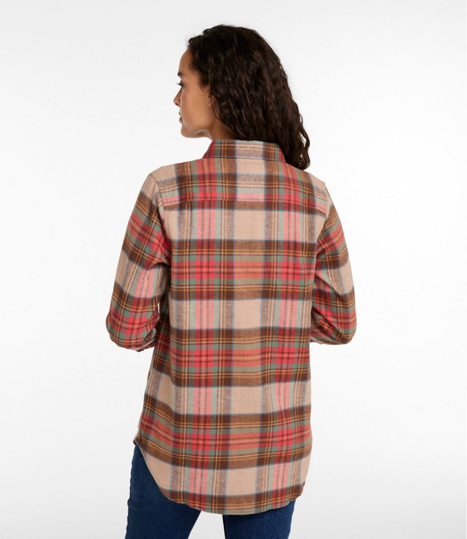 Women's Scotch Plaid Flannel Shirt, Tunic | L.L.Bean