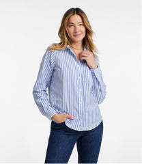 Women's Essential Cotton Poplin Shirt, Long-Sleeve | L.L.Bean