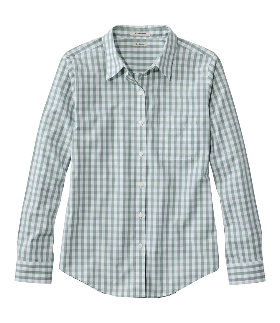 Faded Sage Gingham,X-Small