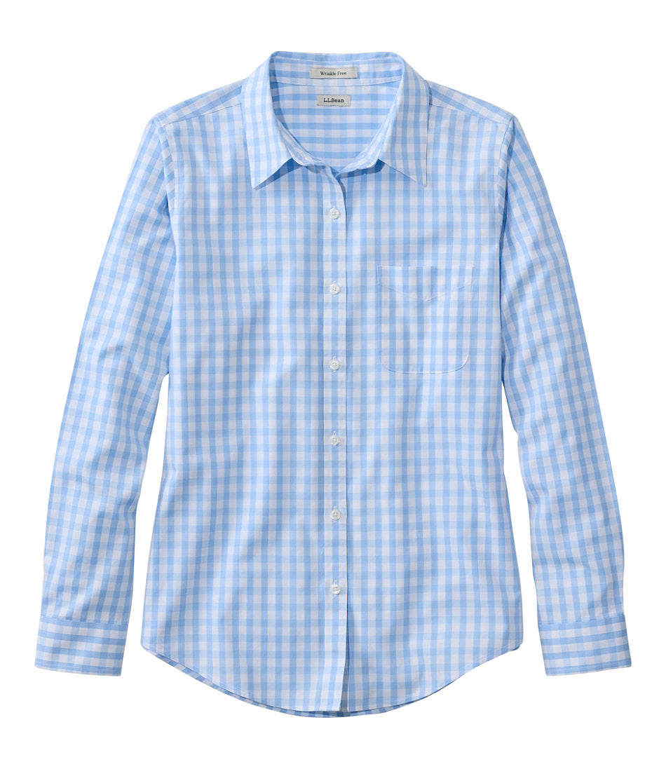Seaboard Blue Gingham,X-Small