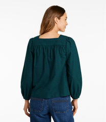 Women's Whisperweight Flannel Shirt, Squareneck | L.L.Bean