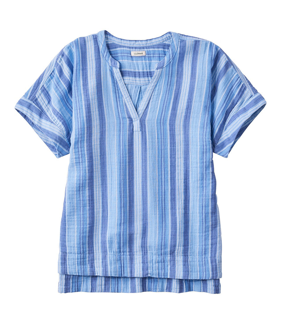Brightwater Blue Stripe,X-Small