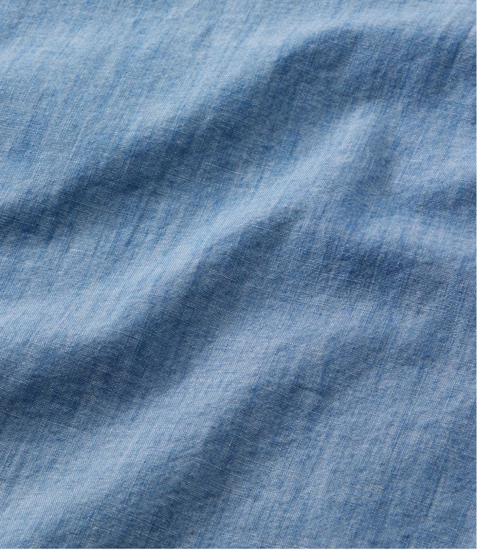 Women's Essential Cotton Shirt, Chambray Long Sleeve | L.L.Bean