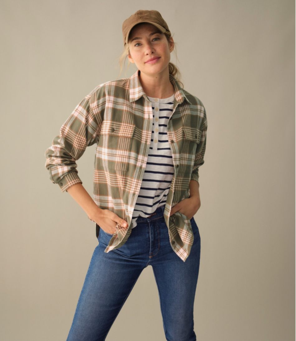 Women's Signature Camp Flannel Shirt | L.L.Bean