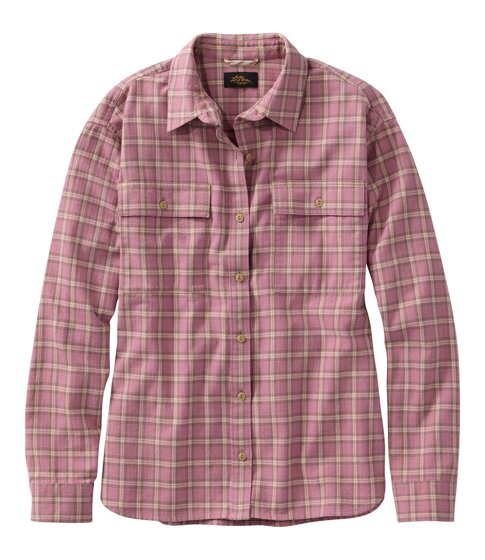Washed Orchid Plaid,X-Small