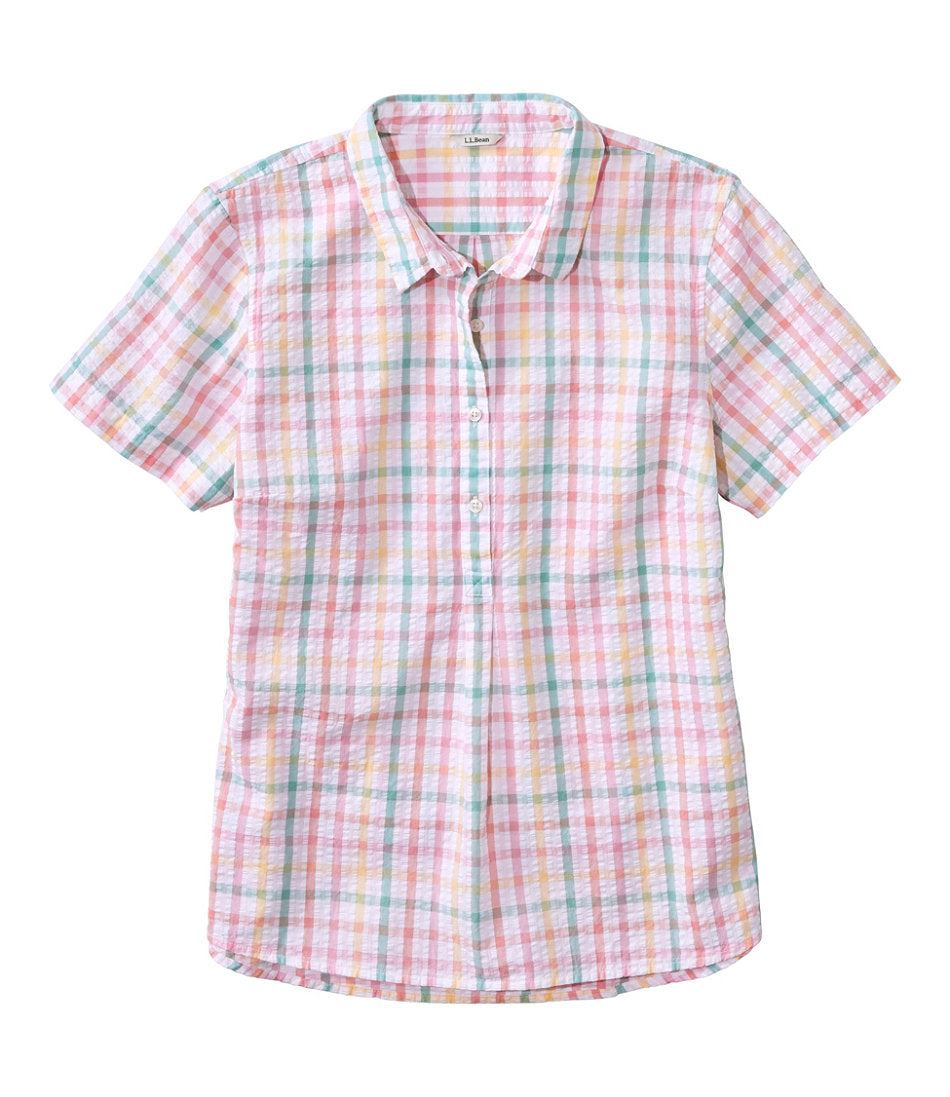 Geranium Pink Plaid,X-Small