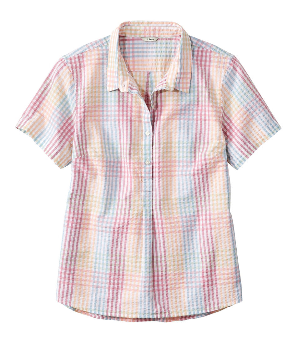 Sunrise Pink Check,X-Small