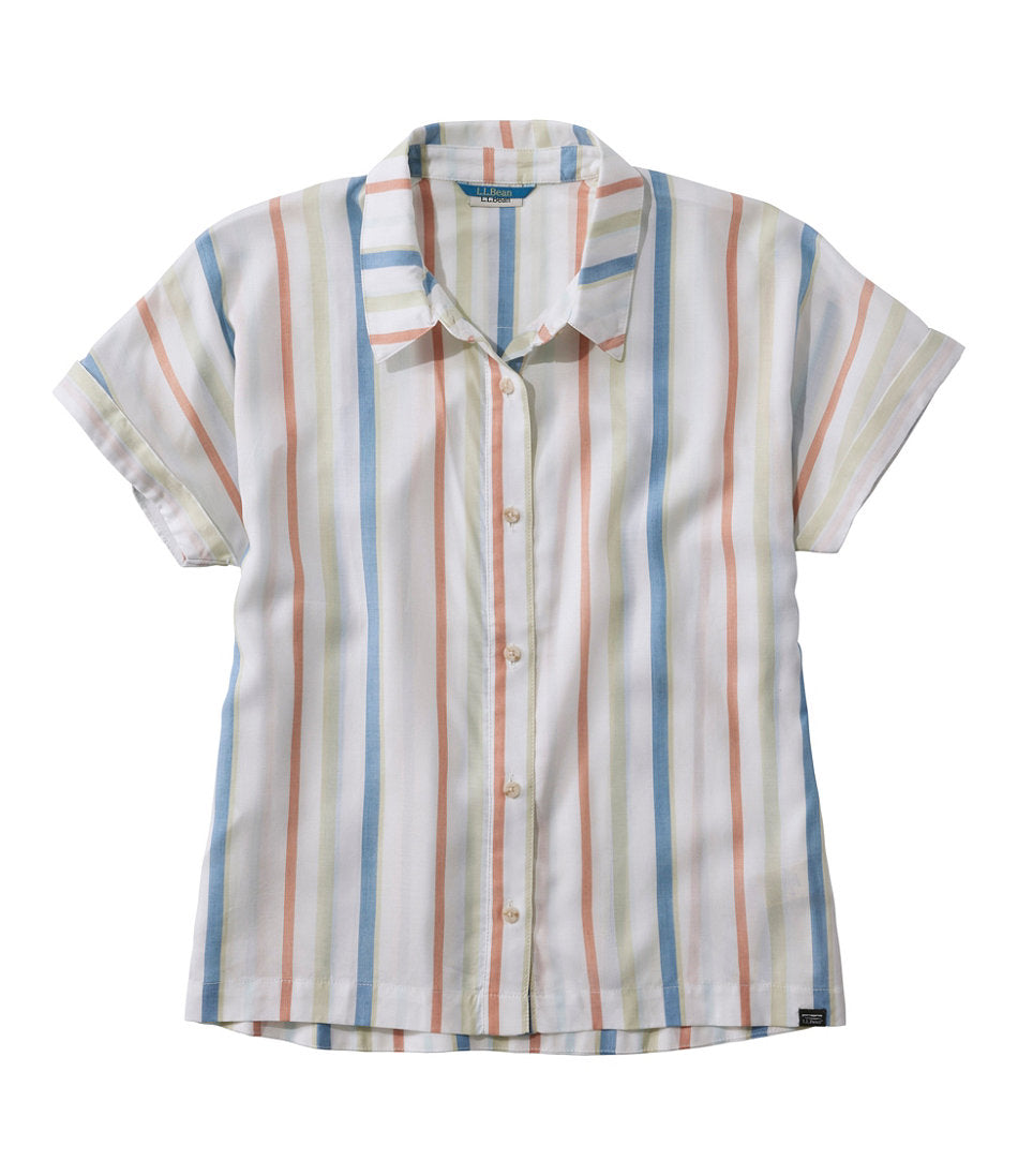 Lapis Teal Multi Stripe,X-Small