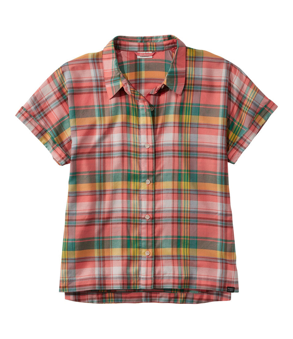 Reef Coral Plaid,X-Small