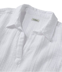 Women's Cloud Gauze Shirt, Polo | L.L.Bean