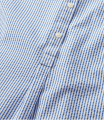 Women's Vacationland Seersucker Shirt, Short-Sleeve Popover Stripe | L.L.Bean
