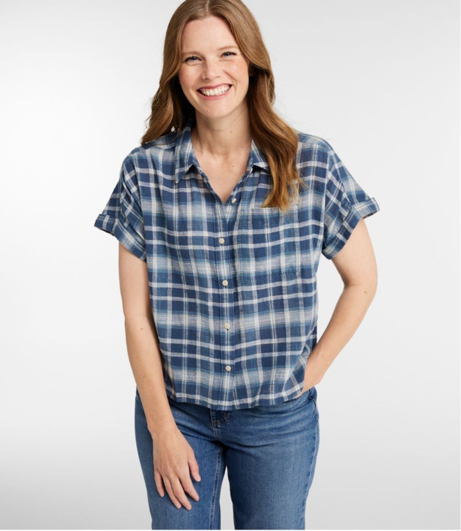 Women's Day Breeze Shirt, Short-Sleeve Button-Front | L.L.Bean