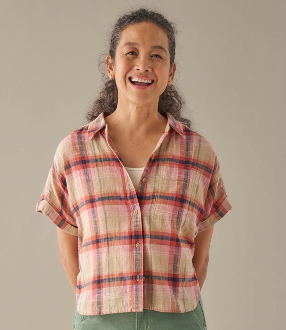 Women's Day Breeze Shirt, Short-Sleeve Button-Front | L.L.Bean
