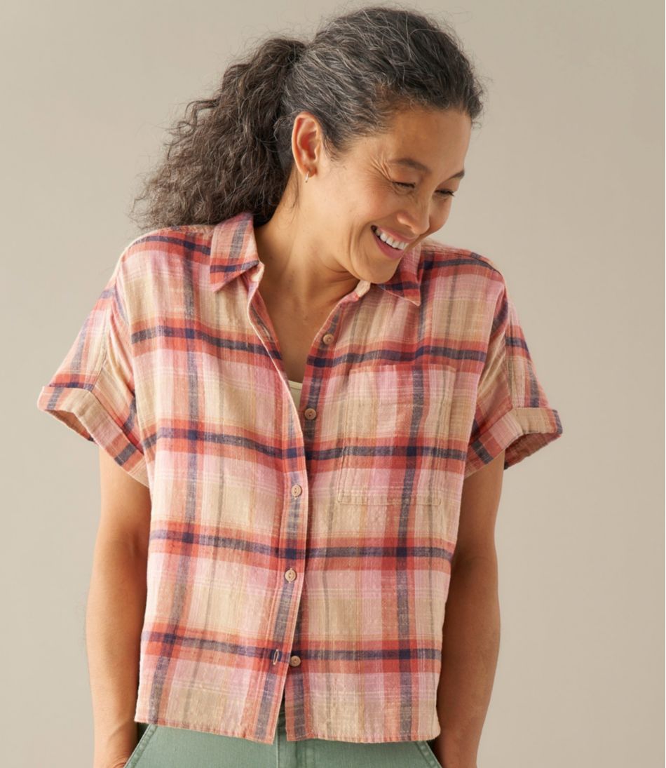 Women's Day Breeze Shirt, Short-Sleeve Button-Front | L.L.Bean
