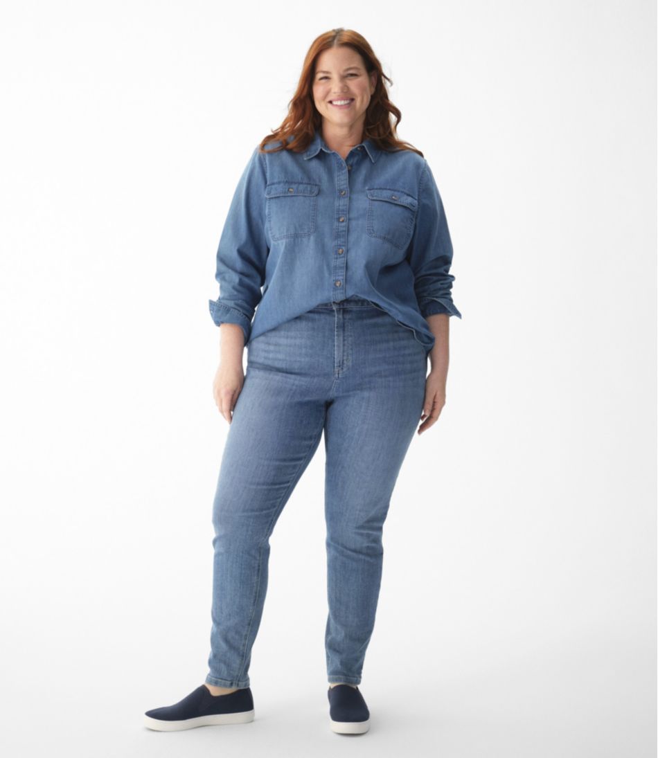 Women's L.L. Bean Heritage Washed Denim Shirt, Long-Sleeve | L.L.Bean