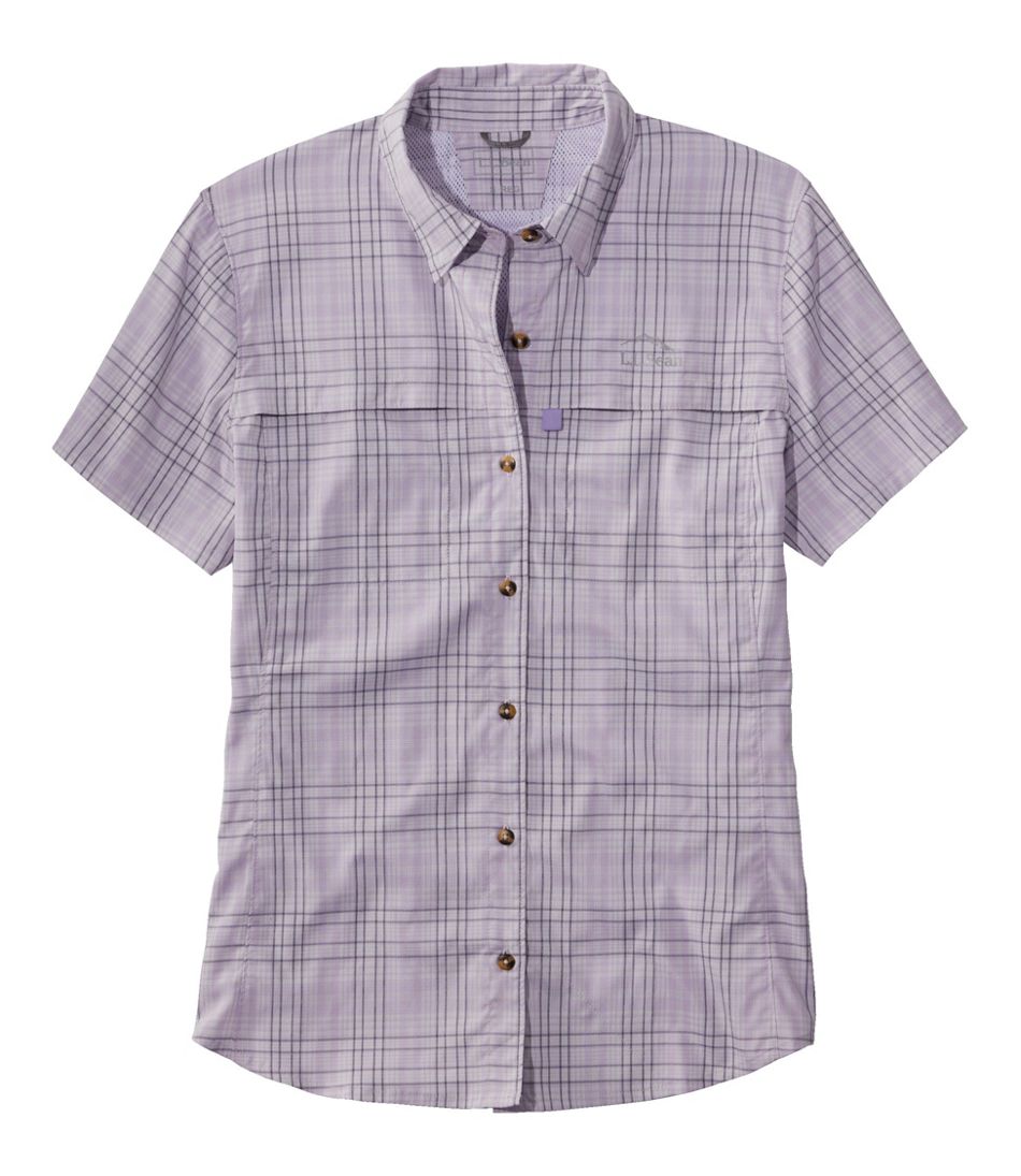 Women's Tropicwear Shirt, Plaid Short-Sleeve | L.L.Bean