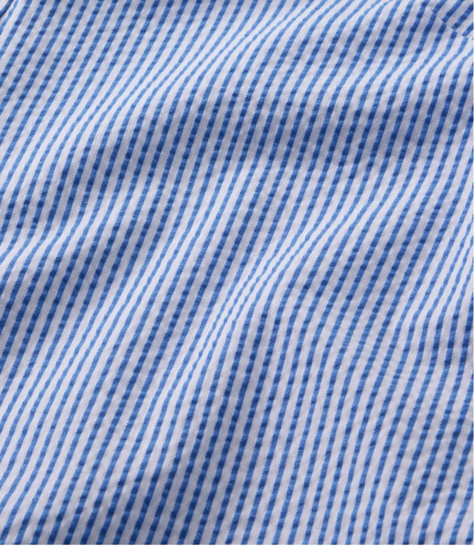 Women's Vacationland Seersucker Shirt, Long-Sleeve | L.L.Bean
