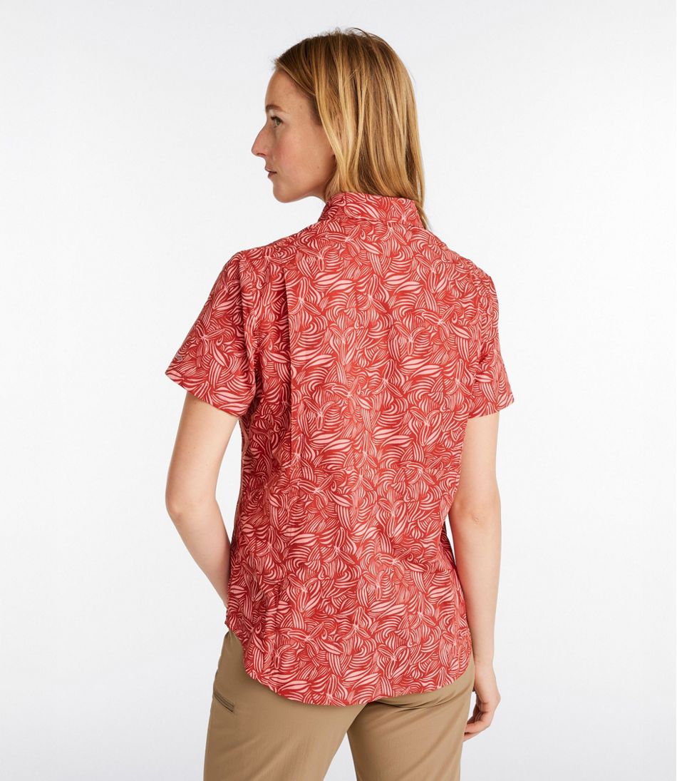Women's Tropicwear Shirt, Short-Sleeve Print | L.L.Bean