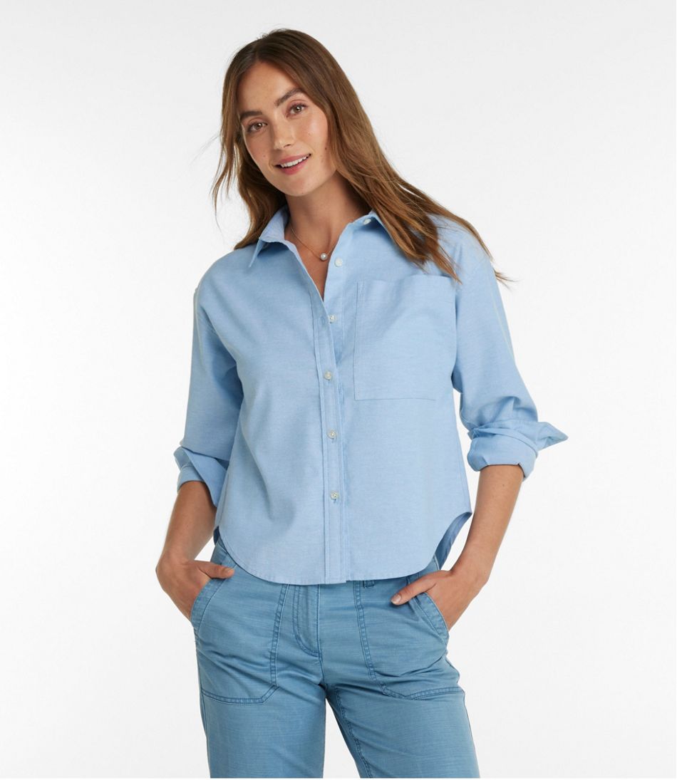 Women's Signature Boyfriend Oxford Shirt | L.L.Bean