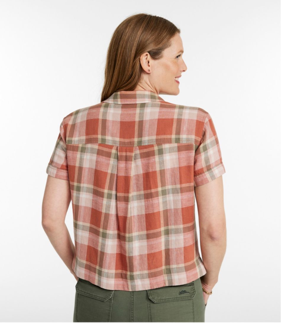 Women's Signature Hemp/Cotton Camp Shirt, Short-Sleeve | L.L.Bean