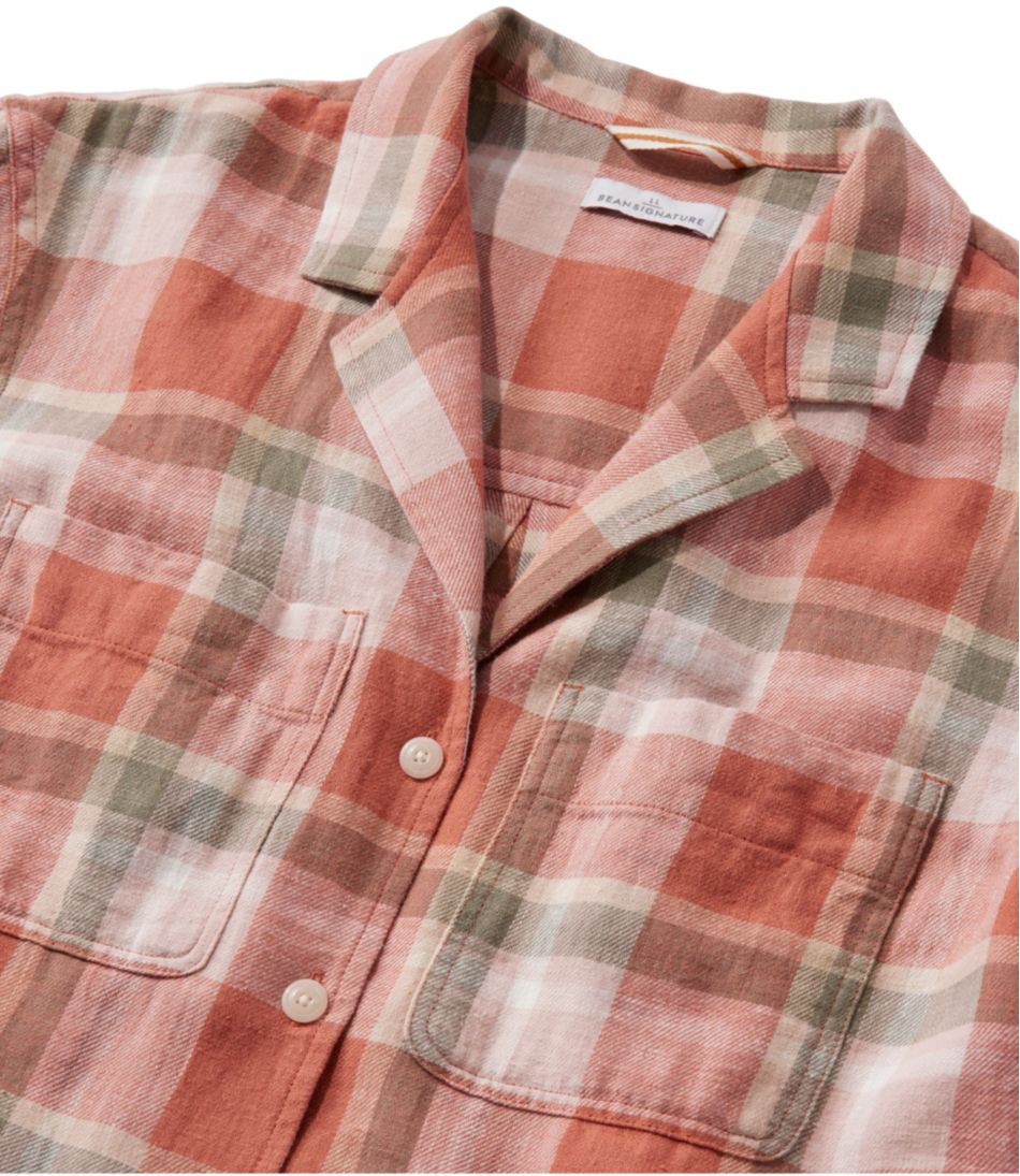 Women's Signature Hemp/Cotton Camp Shirt, Short-Sleeve | L.L.Bean