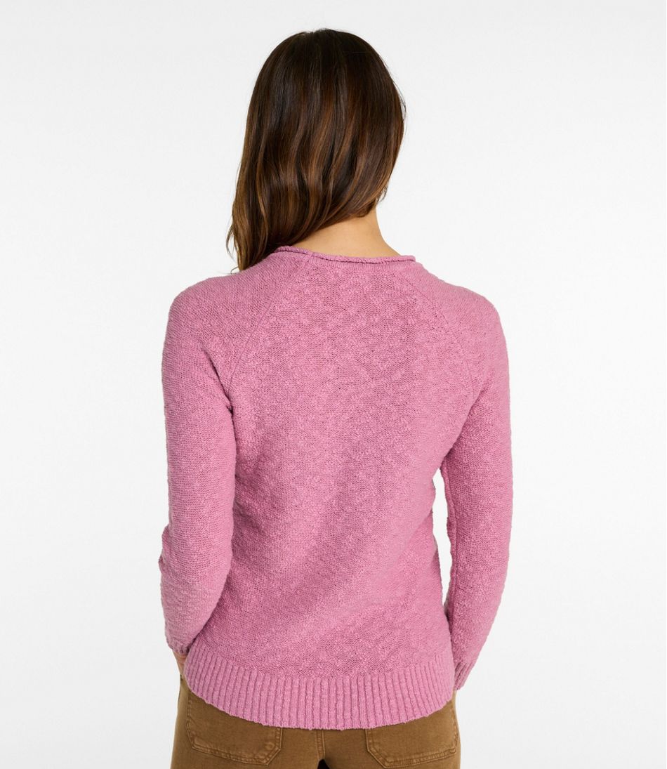 Women's Midweight Cotton Slub Rollneck Pullover | L.L.Bean