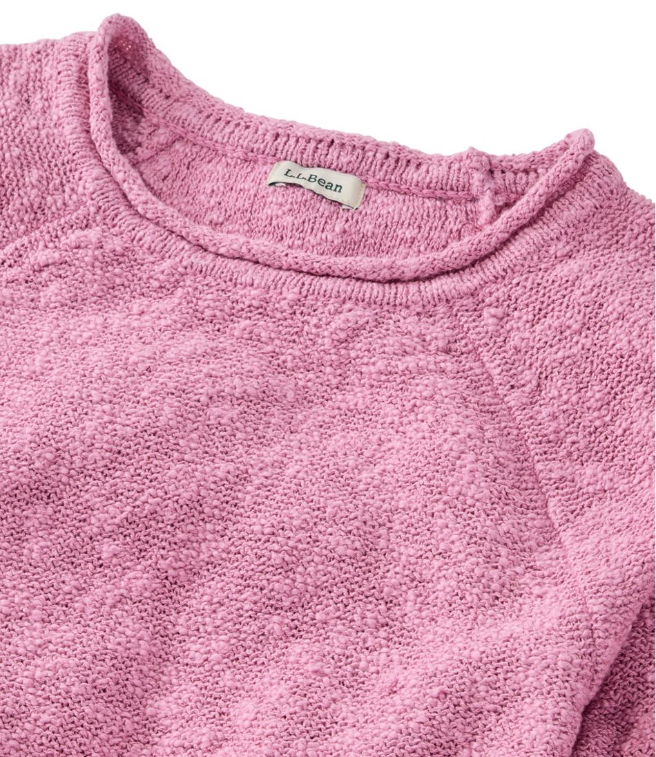 Women's Midweight Cotton Slub Rollneck Pullover | L.L.Bean