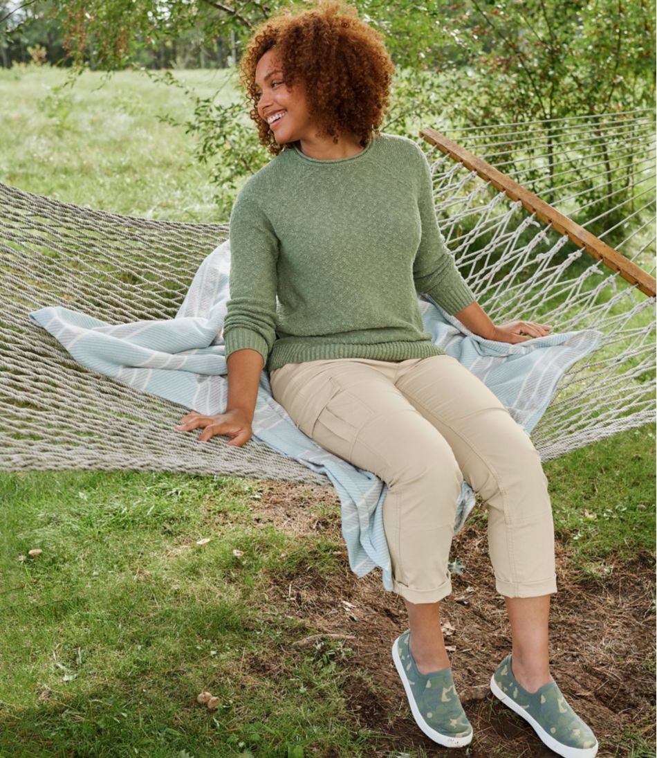 Women's Midweight Cotton Slub Rollneck Pullover | L.L.Bean