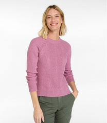 Women's Mariner Shaker Sweater, Crewneck | L.L.Bean